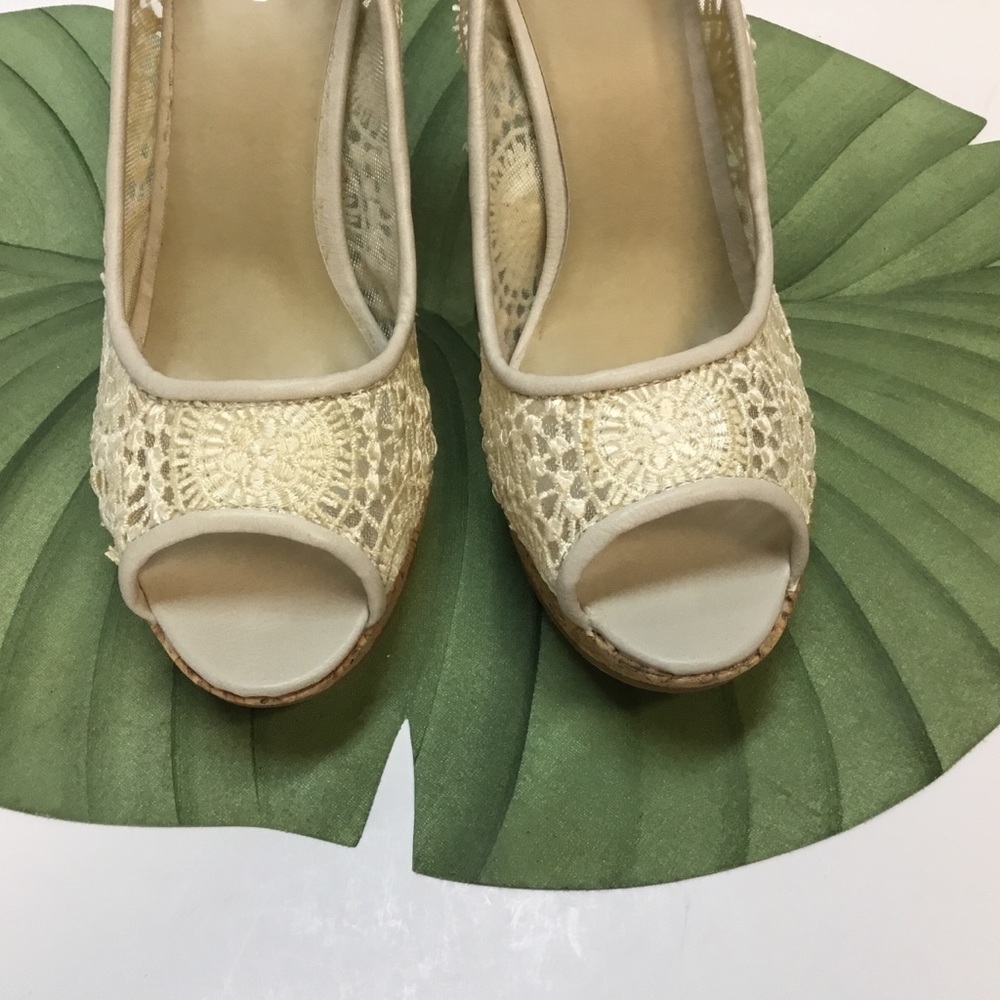 Fun and Lacy, Cork Platforms. Paprika - Picture 4 of 7